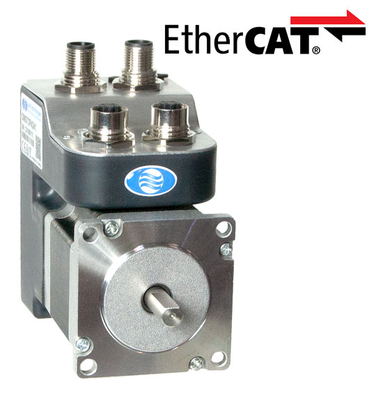 EtherCAT integrated motors