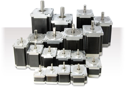 High torque stepper motors